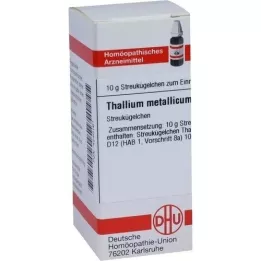 THALLIUM METALLICUM D 12 kugler, 10 g