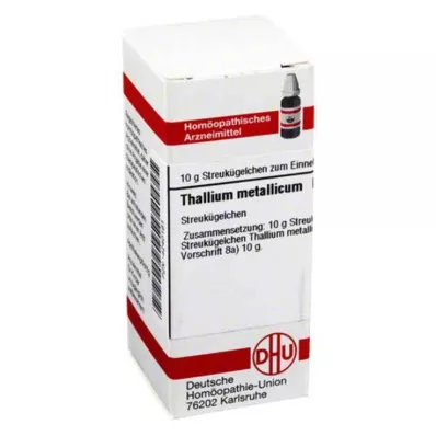 THALLIUM METALLICUM D 12 kugler, 10 g