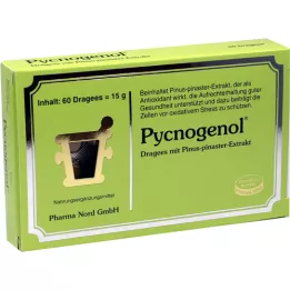 PYCNOGENOL KIEFERNRINDENEXTRAKT Pharma Nord Drag, 60 stk