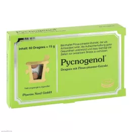 PYCNOGENOL KIEFERNRINDENEXTRAKT Pharma Nord Drag, 60 stk