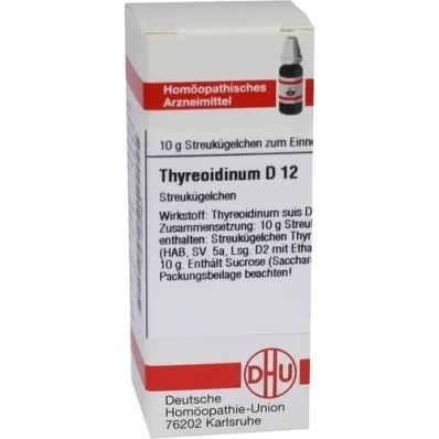 THYREOIDINUM D 12 kugler, 10 g