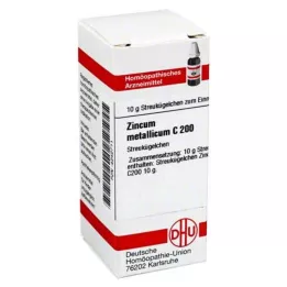 ZINCUM METALLICUM C 200 kugler, 10 g