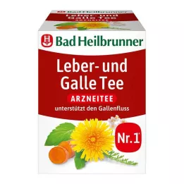 BAD HEILBRUNNER Filterposer til lever- og galdeblærete, 8X1,75 g