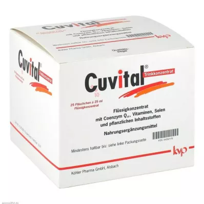 CUVITAL Drikkekoncentrat, 25X25 ml