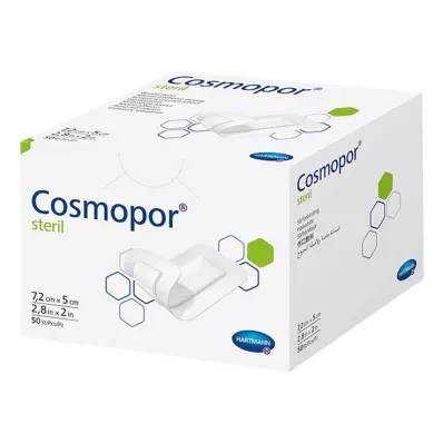 COSMOPOR Steril sårforbinding 5x7,2 cm, 50 stk
