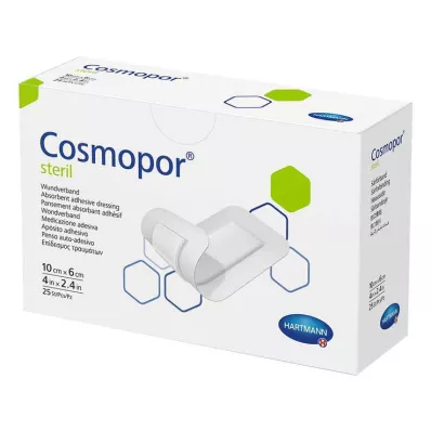 COSMOPOR Steril sårforbinding 6x10 cm, 25 stk COSMOPOR Steril sårforbinding 6x10 cm, 25 stk