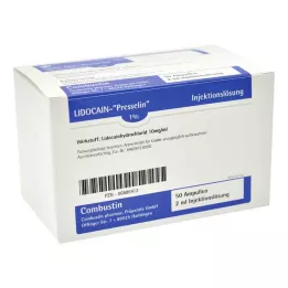 LIDOCAIN PRESSELIN 1% opløsning til injektion, 100X2 ml