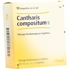 CANTHARIS COMPOSITUM S Ampuller, 10 stk