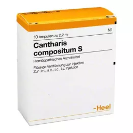 CANTHARIS COMPOSITUM S Ampuller, 10 stk