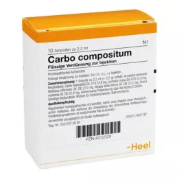 CARBO COMPOSITUM Ampuller, 10 stk