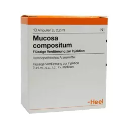 MUCOSA ampuller med compositum, 10 stk