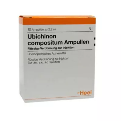 UBICHINON komp. ampuller, 10 stk