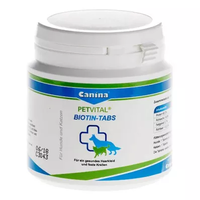 PETVITAL Biotin tabs vet., 50 stk