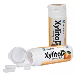 MIRADENT Xylitol tyggegummi frugt, 30 stk