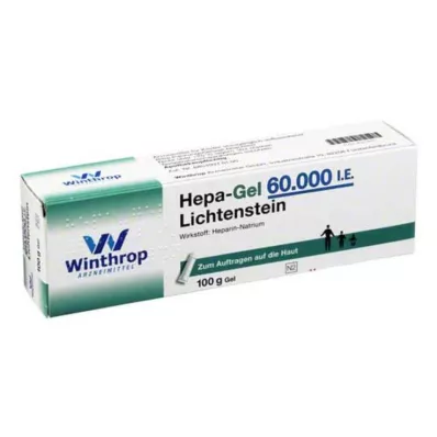 HEPA GEL 60.000 I.U. Lichtenstein, 100 g