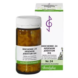 BIOCHEMIE 24 Arsenum iodatum D 6 tabletter, 200 kapsler