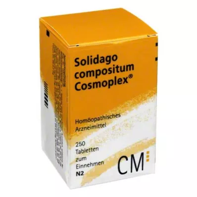 SOLIDAGO COMPOSITUM Cosmoplex-tabletter, 250 kapsler SOLIDAGO COMPOSITUM Cosmoplex-tabletter, 250 kapsler