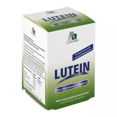 LUTEIN KAPSELN 6 mg+blåbær, 120 stk LUTEIN KAPSELN 6 mg+blåbær, 120 stk