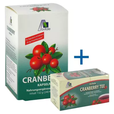 CRANBERRY KAPSELN 400 mg, 240 stk