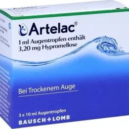 ARTELAC Øjendråber, 3X10 ml