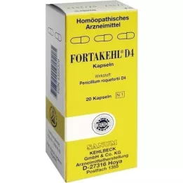 FORTAKEHL D 4 kapsler, 20 stk