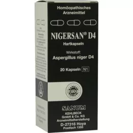 NIGERSAN D 4 kapsler, 20 stk