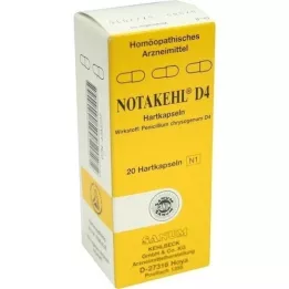 NOTAKEHL D 4 kapsler, 20 stk