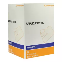APPLICA I.V.100 Kanyleplaster med absorberende pude, 50 stk