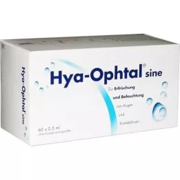 HYA-OPHTAL sine øjendråber, 60X0,5 ml