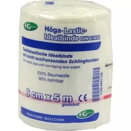HÖGA-LASTIC Ideal bandage 6 cmx5 m m. cellofan, 1 stk
