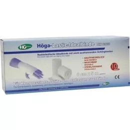 HÖGA-LASTIC Idealbandage 8 cmx5 m uden cellofan, 10 stk