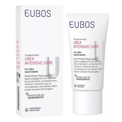 EUBOS TROCKENE Skin Urea 5% natcreme, 50 ml