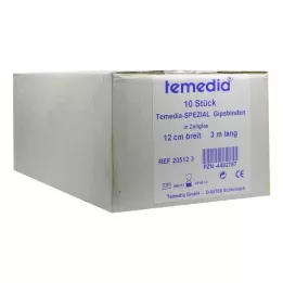 GIPSBINDE Temedia special 12 cmx3 m, 10 stk