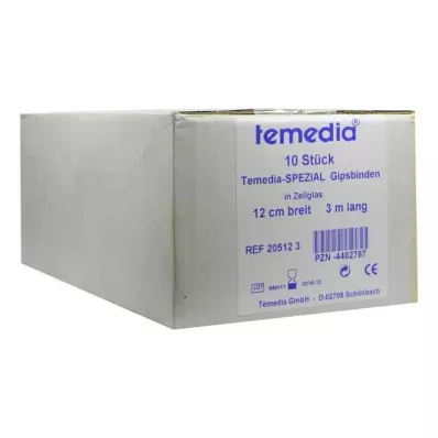 GIPSBINDE Temedia special 12 cmx3 m, 10 stk