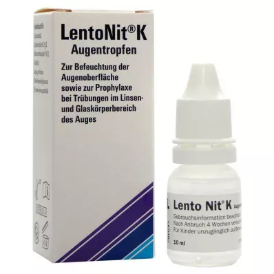 Lento Nit K øjendråber, 10 ml Lento Nit K øjendråber, 10 ml