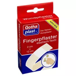 GOTHAPLAST Fingerbandage 2x12 cm elastisk, 5X2 stk