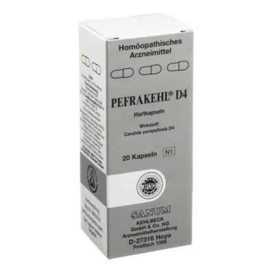 Pefrakehl kapsler D 4, 20 stk