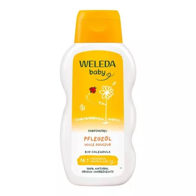 WELEDA Calendula plejeolie uden parfume, 200 ml
