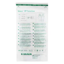 VASCO OP Sensitive handsker sterile pudderfri str. 6,5, 2 stk
