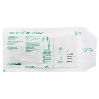 VASCO OP Sensitive handsker sterile pudderfri str. 7.0, 2 stk