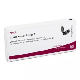 ISCUCIN abietis stivelse B ampuller, 10X1 ml