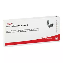 ISCUCIN abietis Stivelse D ampuller, 10X1 ml