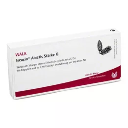 ISCUCIN abietis Stivelse G Ampuller, 10X1 ml