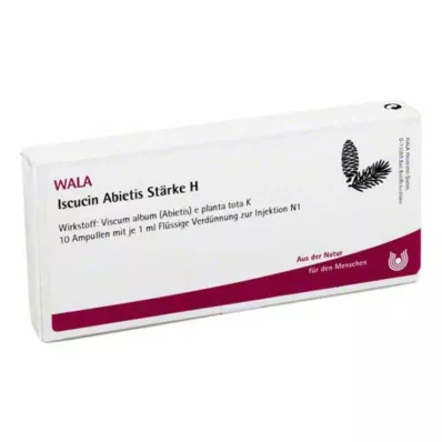 ISCUCIN abietis Stivelse H ampuller, 10X1 ml