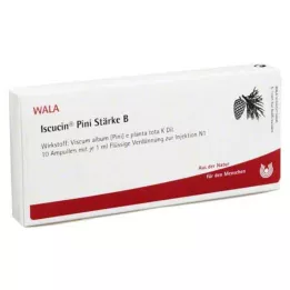 ISCUCIN pini stivelse B ampuller, 10X1 ml