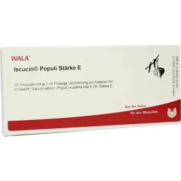 ISCUCIN populi stivelse E ampuller, 10X1 ml