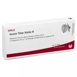 ISCUCIN tiliae stivelse B ampuller, 10X1 ml