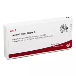 ISCUCIN tiliae stivelse D ampuller, 10X1 ml