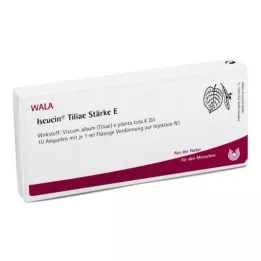 ISCUCIN tiliae stivelse E ampuller, 10X1 ml