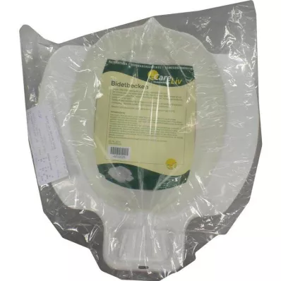 BIDET BECKEN Hvid plast, 1 stk